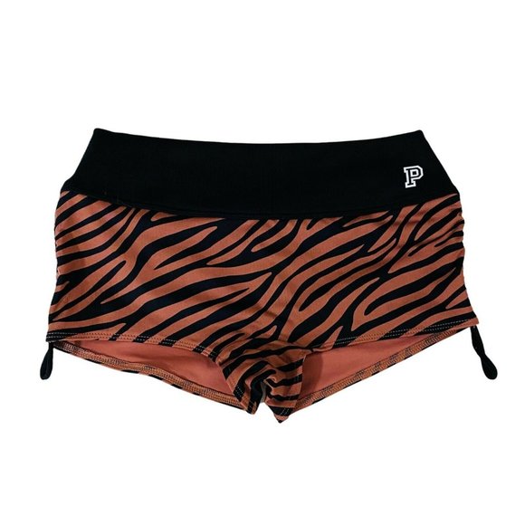 Victoria's Secret PINK EXTRA SMALL Graphic Gym to Swim Shortie Shorts NEW - Picture 2 of 4
